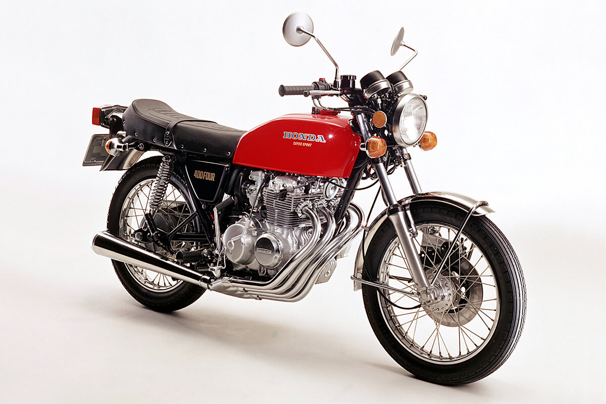 March 1976 Dream CB400 FOUR-I (semi-flat handlebar)