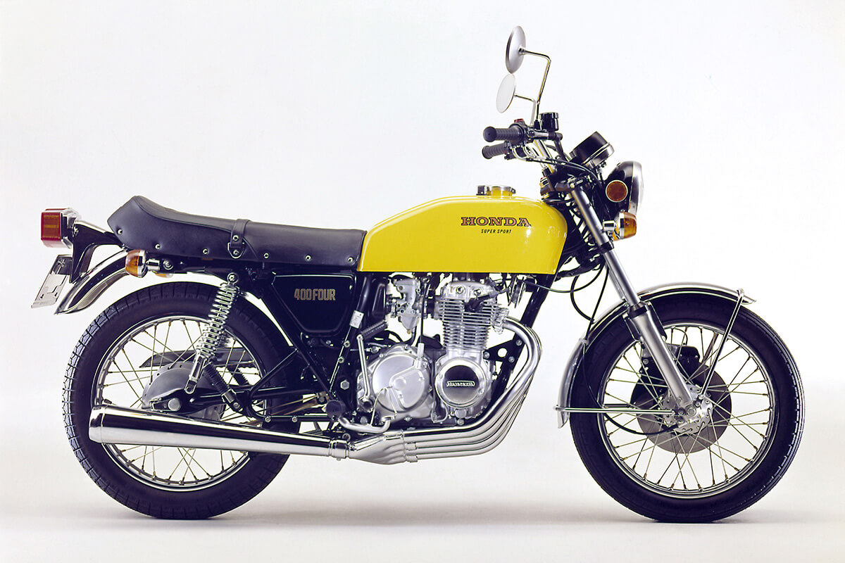 March 1976 Dream CB400 FOUR-II (standard handlebar)