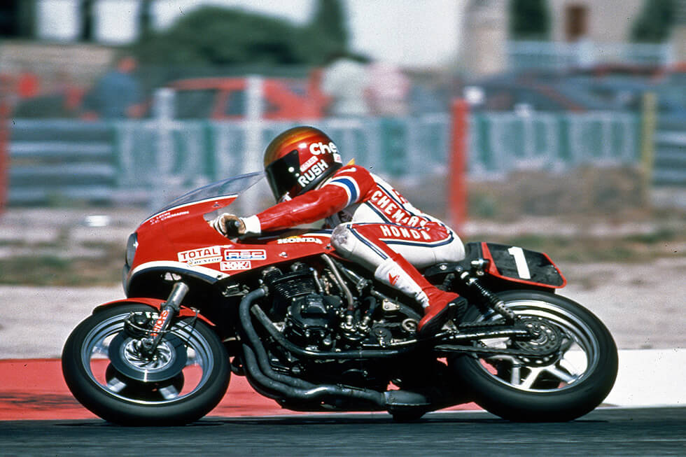 1978 24 Hours of Bol d'Or The RCB1000 of Christian Leon and Jean-Claude Chemarin (photo) win the 24 Hours of Bol d'Or