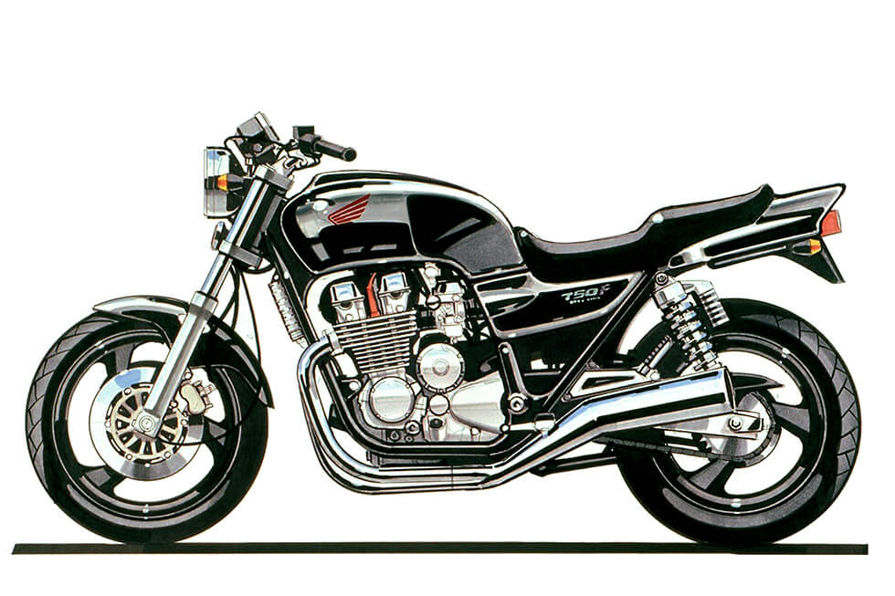 CB750 rendering