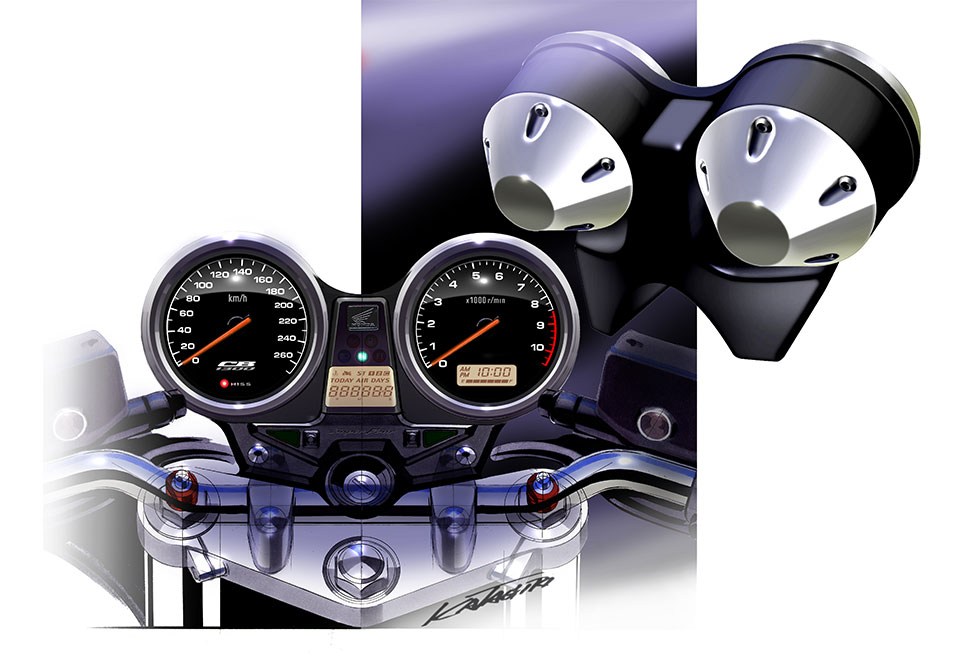 CB1300 Super Four sketches