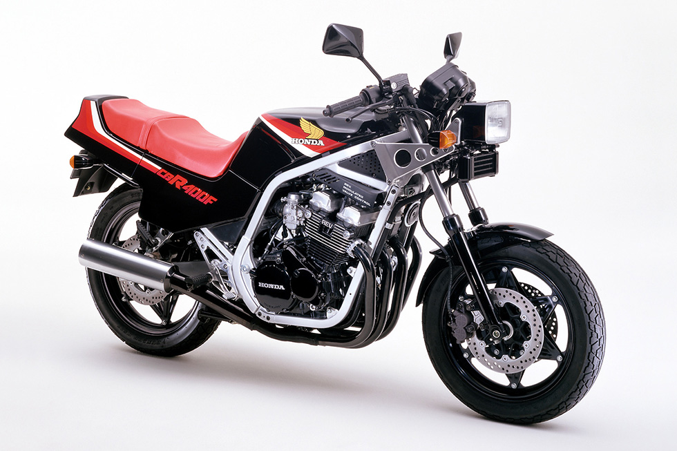 First Generation GBR, a 400 cc Road Sports Model for Japan