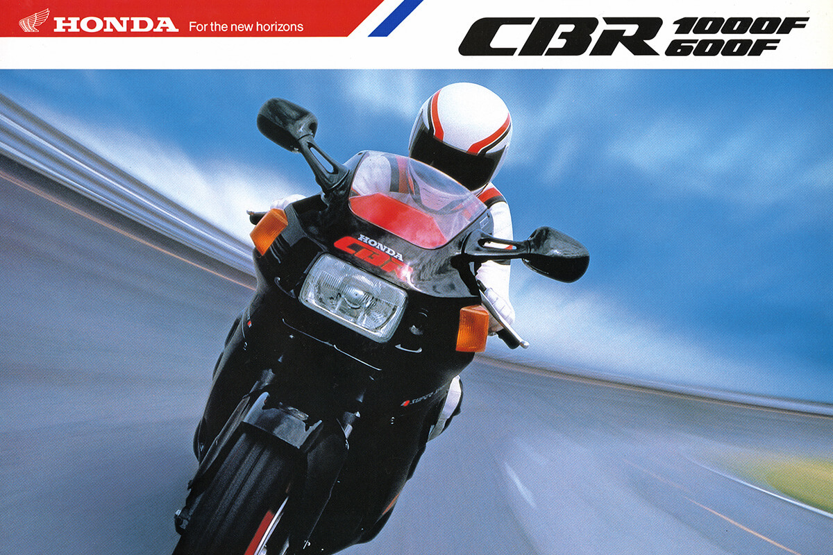 Super Sports Flagship Model Powered by All New Inline 4 Cylinder Engine CBR Stories HISTORY CBR Honda Global Corporate Website