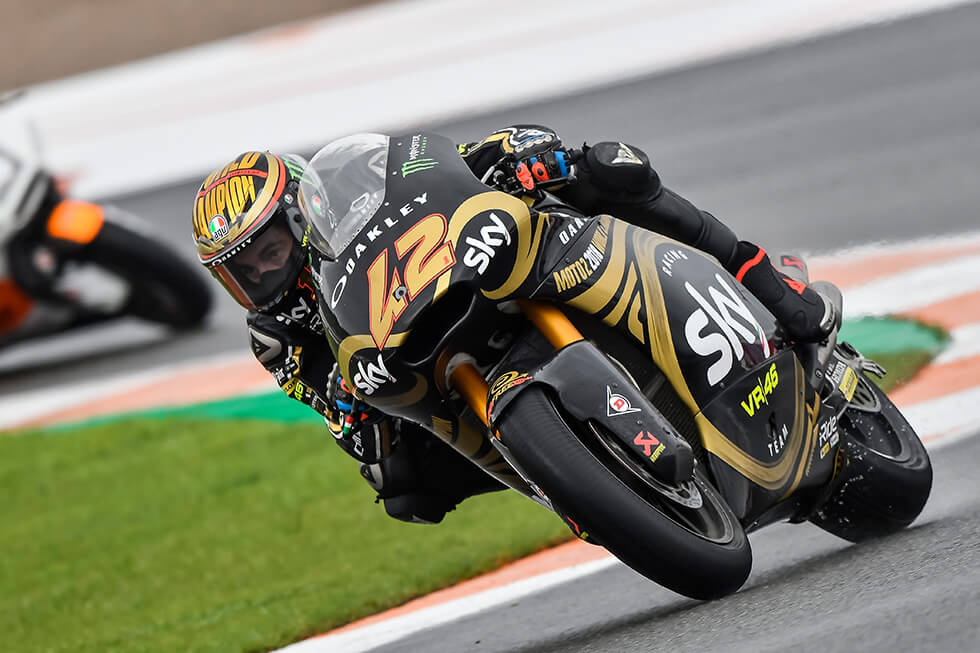 2018 Moto2 Class Champion Francesco Bagnaia on his KALEX