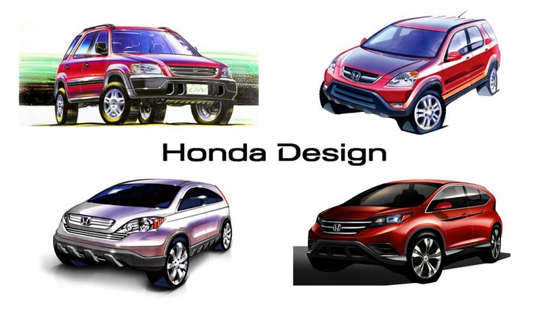 Honda Design CR-V Sketch Gallery