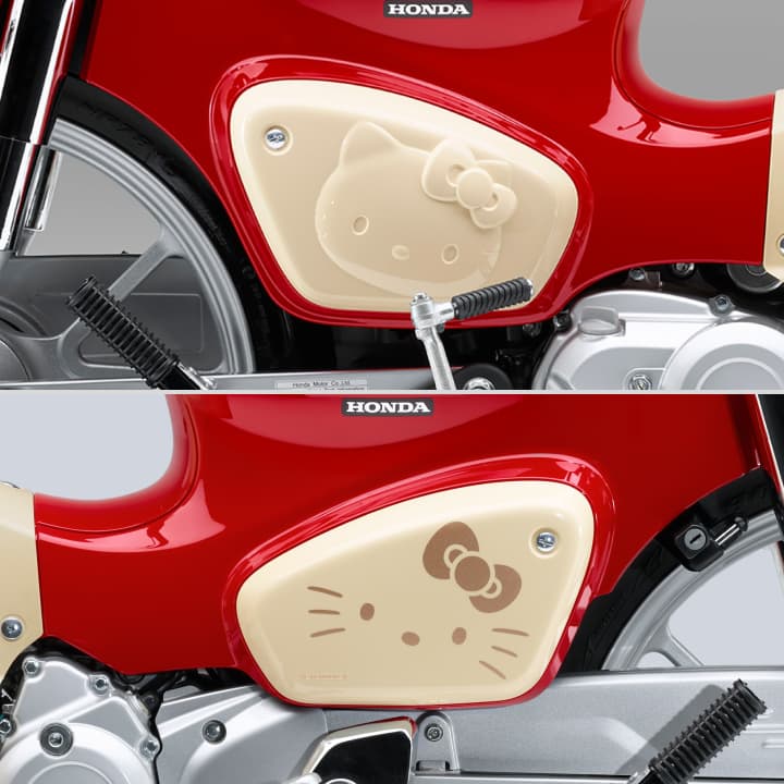 Its side cover will make other riders crack a smile