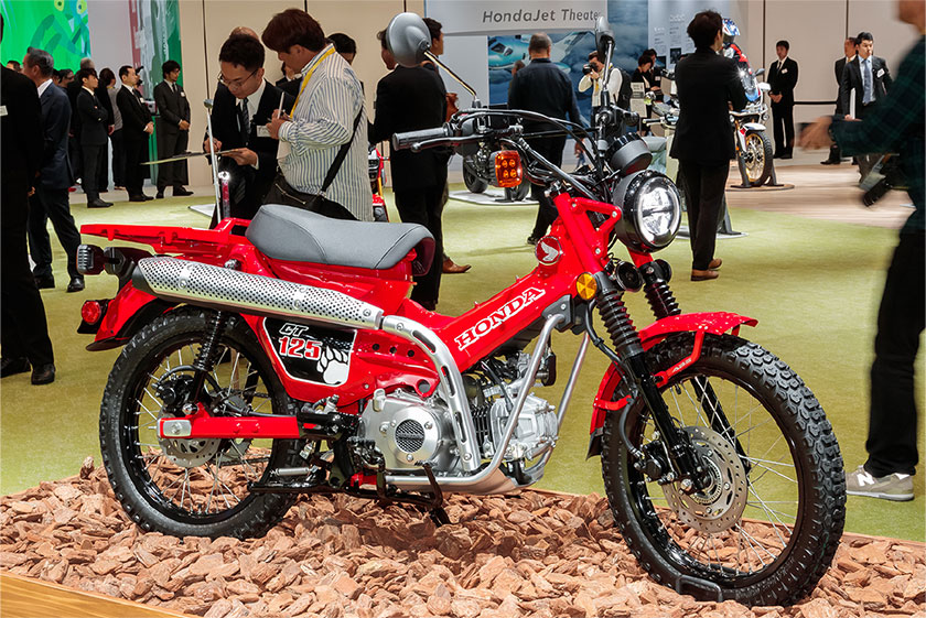 CT125 Hunter Cub (concept model), first unveiled as a planned production model at the 46th Tokyo Motor Show