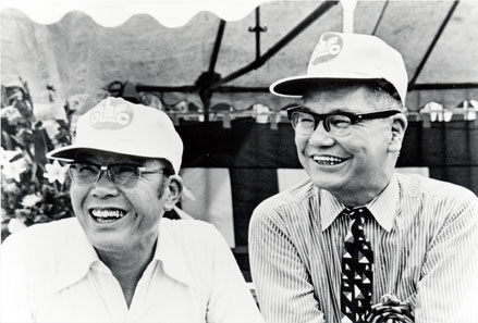 Soichiro Honda did the building and Takeo Fujisawa the selling. Honda developed into the world’s largest motorcycle manufacturer due to the extraordinary meshing of these two men’s efforts. In the shadows, advertising also played a major supporting role in the Super Cub’s success. “Honda and Fujisawa were never arrogant or overbearing,” Ogata recalled.