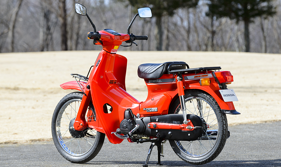 High Power and Good Fuel Economy – The Econo Power Engine 1982 Super Cub 50SDX (Red Cub)