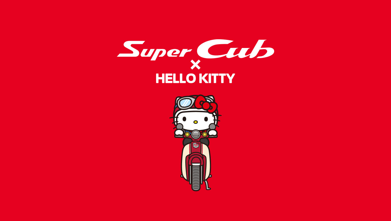 Super Cub × HELLO KITTY