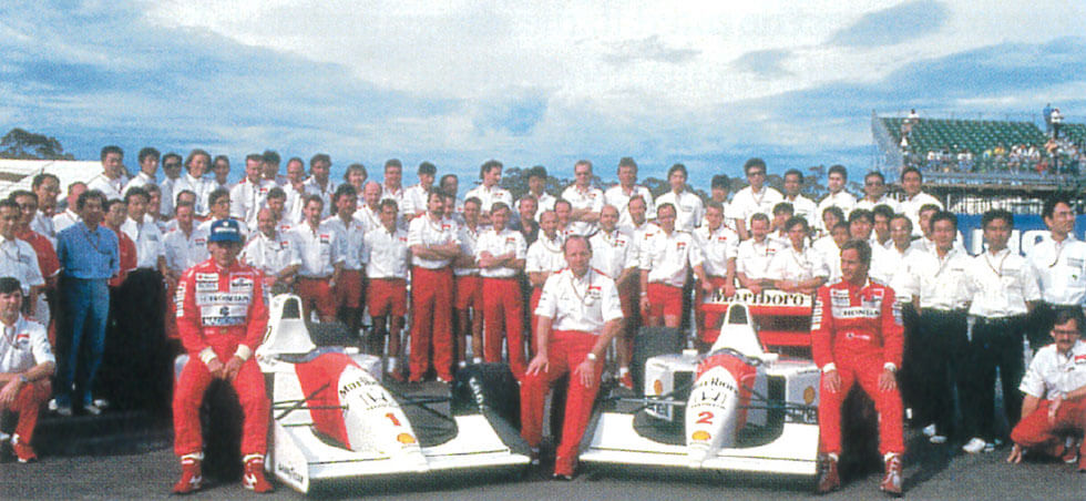 The 1992 Australian Grand Prix became the last race in the Honda team's ten-year history in F-1. 