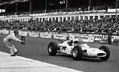 >RA271 raced for the first time in Round 6, Germany (1964)
