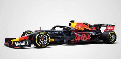 >2019 racing cars Aston Martin Red Bull Racing RB15