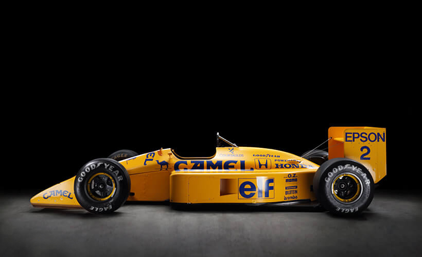 The car appears to be an iteration of the yellow livery of the previous year’s 99T, but due to changes in safety regulations, the driver’s seating position was set back and the nose was elongated. The result is a thinner, longer design. However, compared to the championship-winning McLaren MP4/4, the monocoque tub was thicker and heavier, and the car was not as aerodynamically refined.