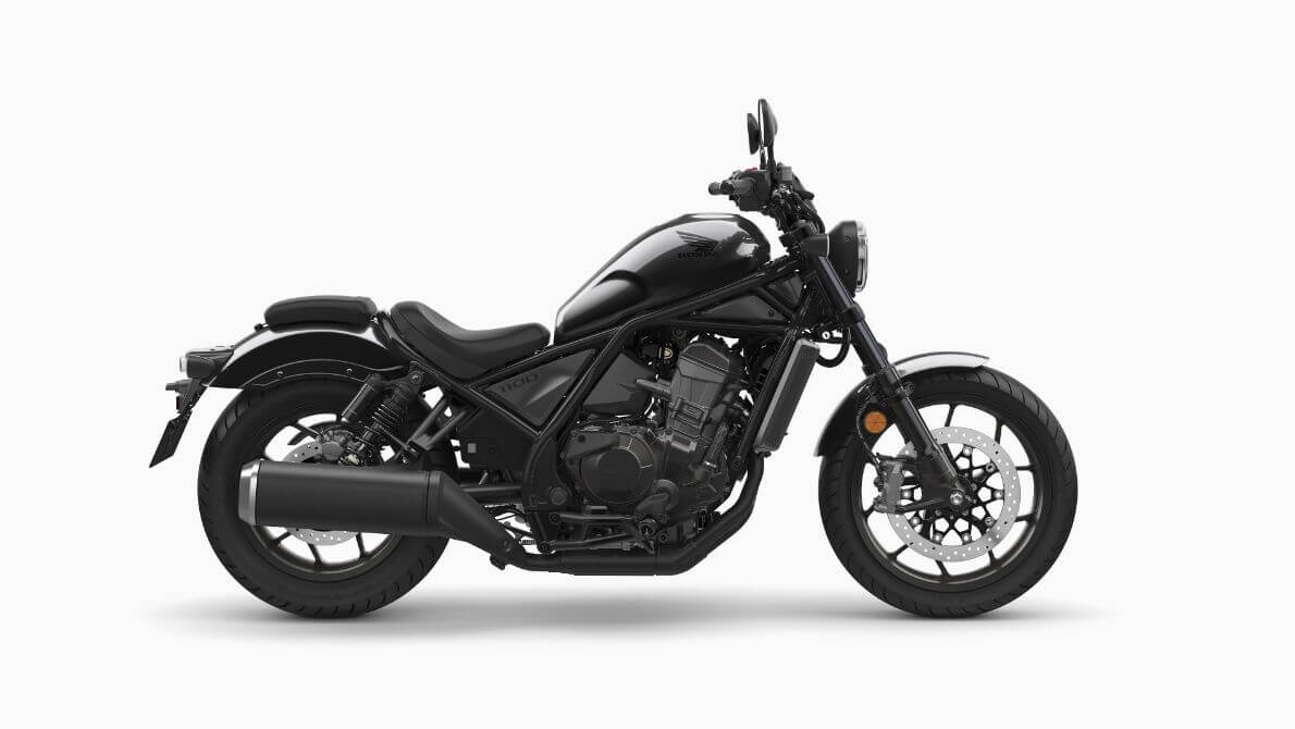 Rebel 1100 launched in 2020 (not necessarily the same model / color as Fukuda’s Rebel)