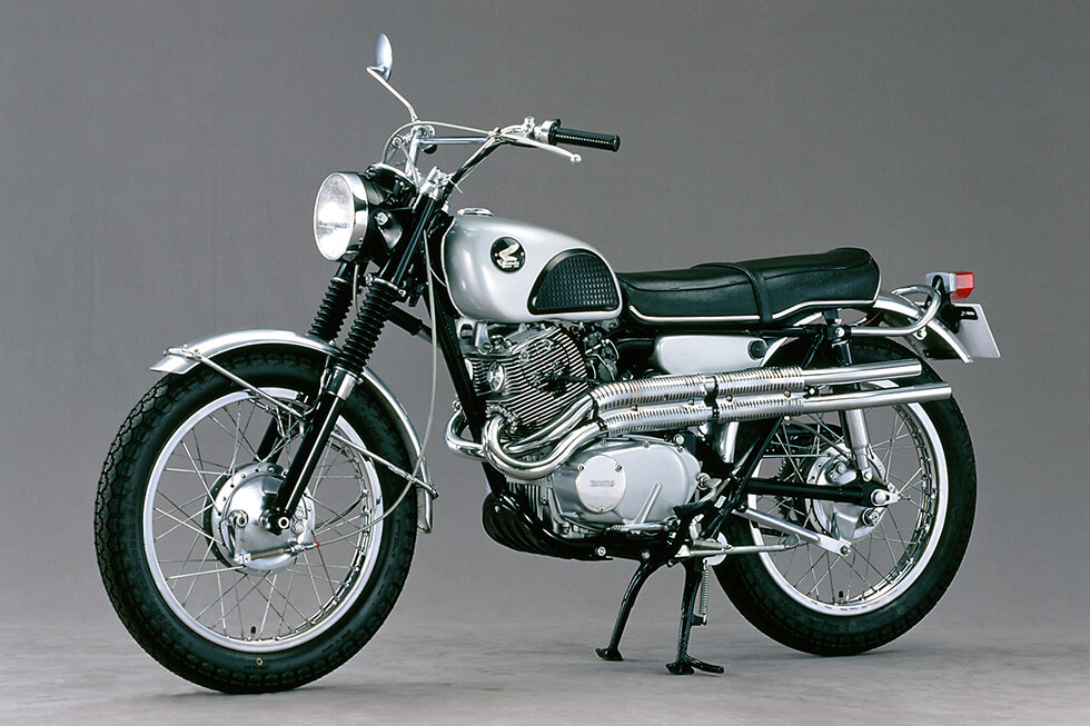 1962 Dream CL72 Scrambler (Japanese model)