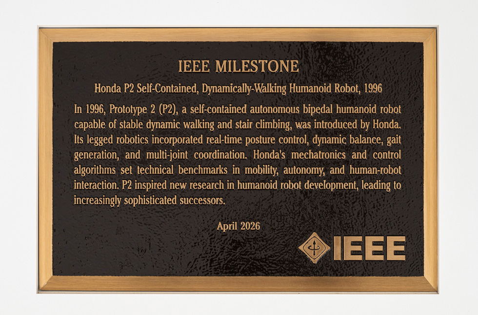 IEEE Milestone plaque