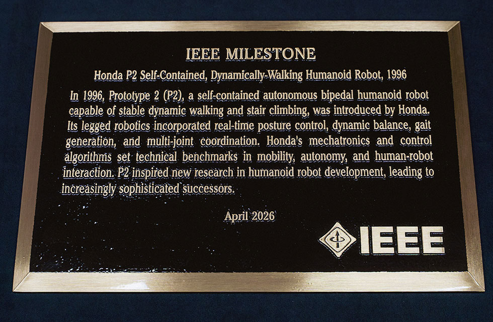 IEEE Milestone plaque