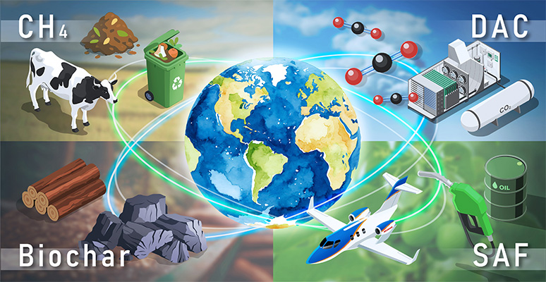 Initiatives in Carbon-Negative Technologies and Biotechnology Solutions