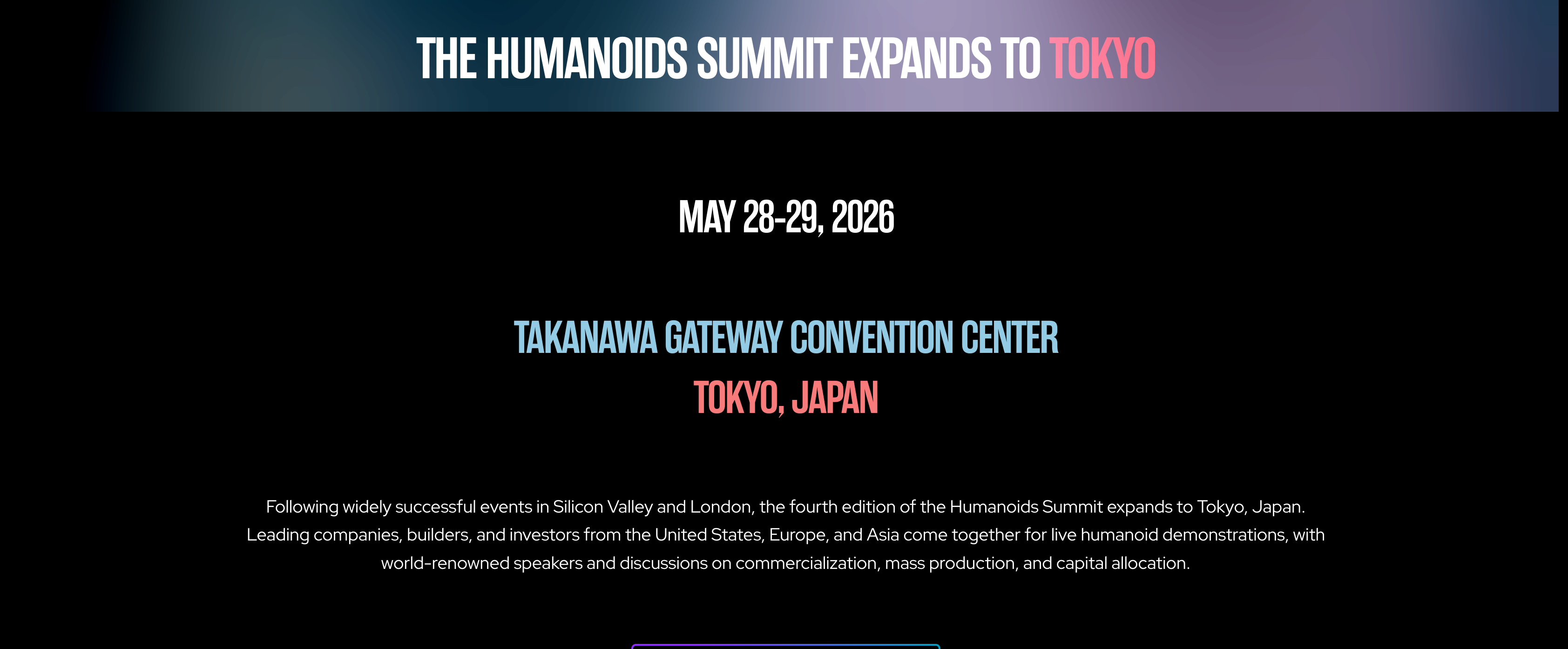 Humanoids Summit 2026