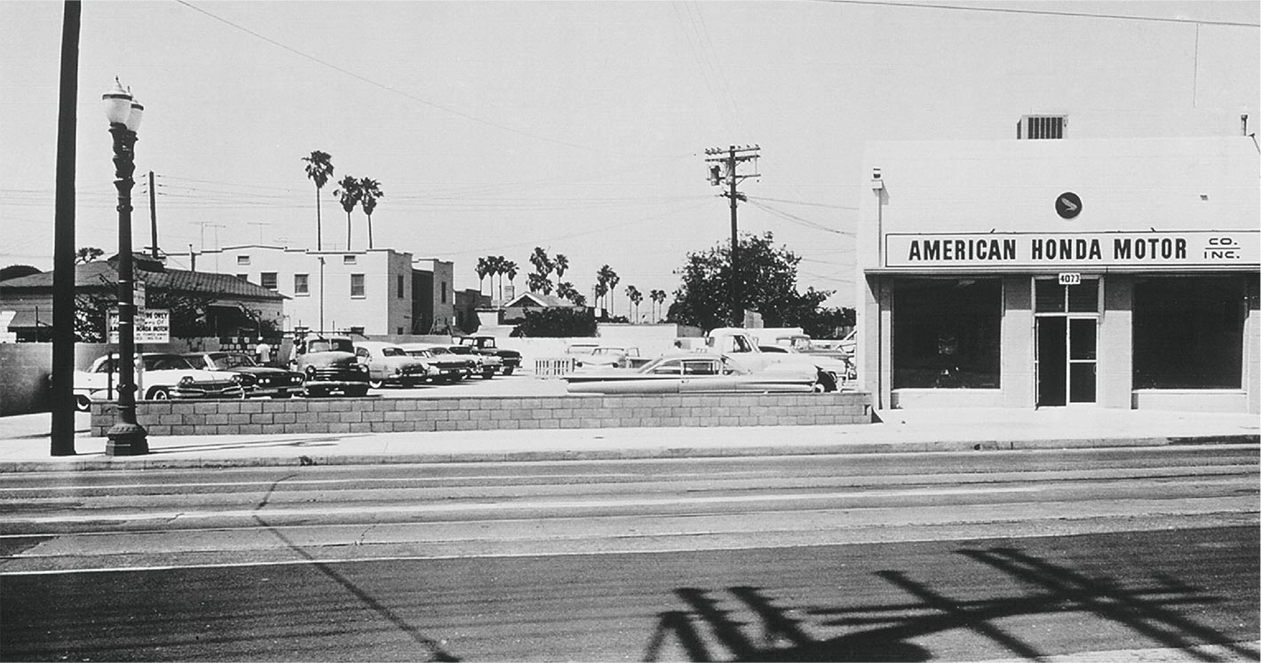 American Honda Motor Co. at the time of establishment