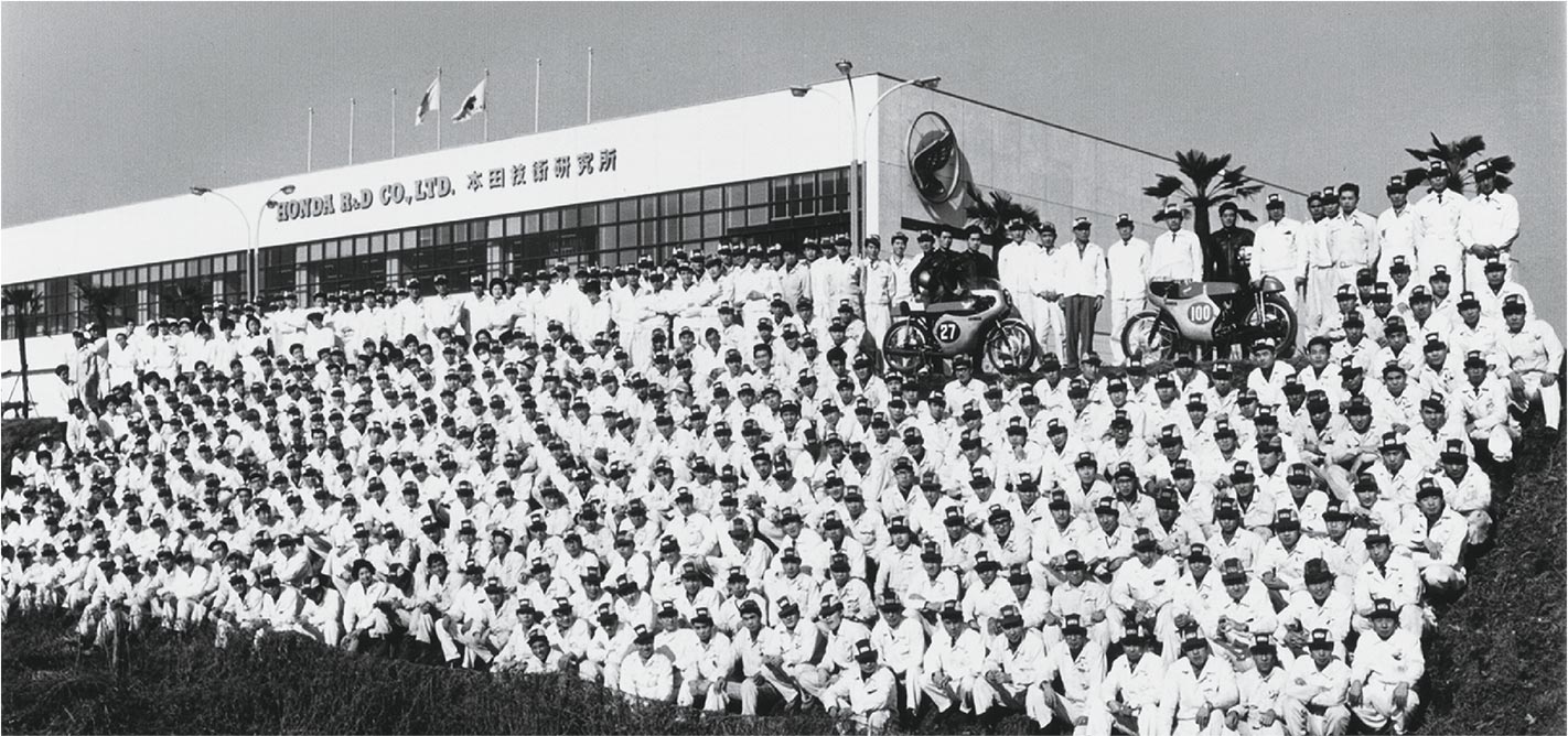 Honda R&D Center is completed (1961)