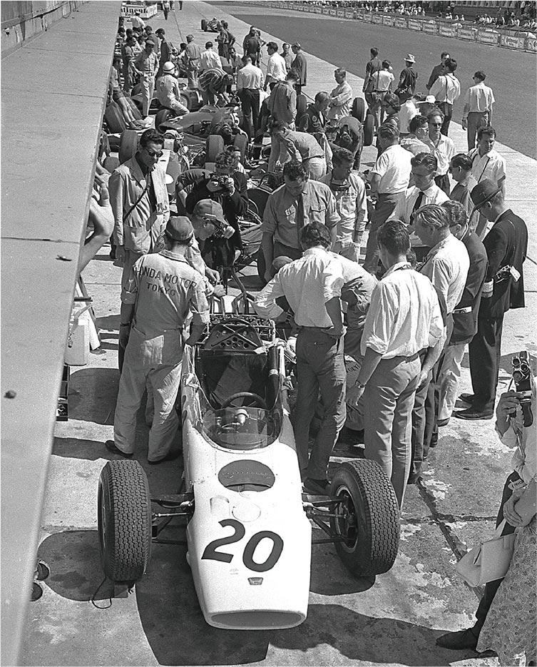 First F1 race at the German Grand Prix (1964)