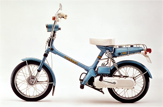 Honda Roadpal (1976), which opened up a new market for motorcycles. 