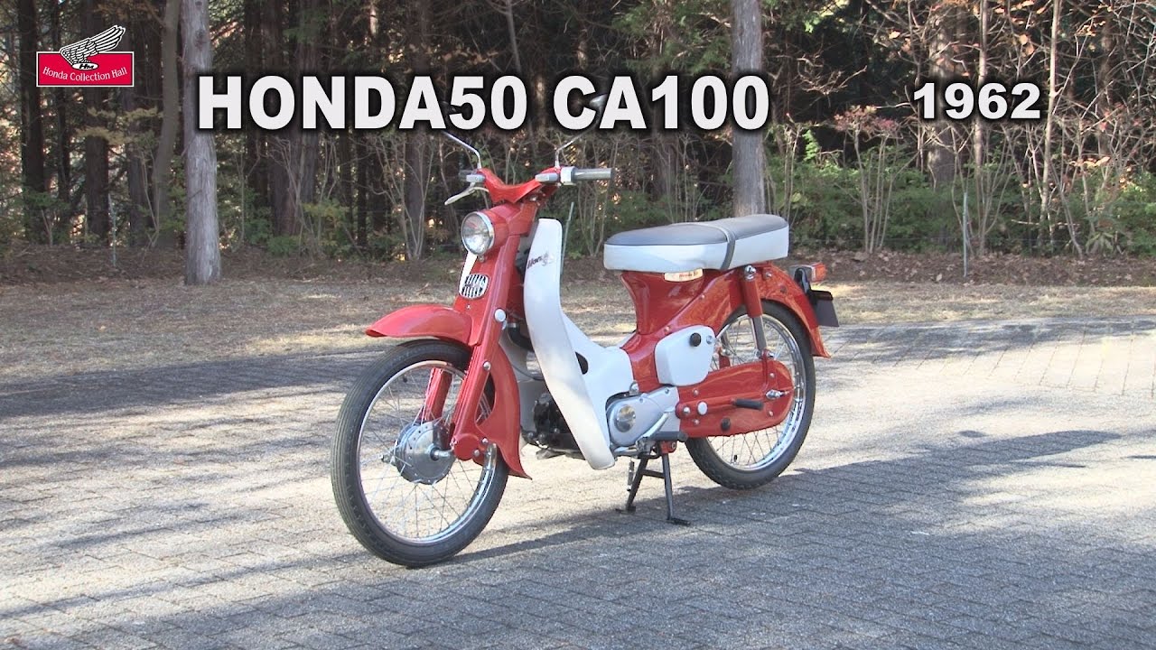 HONDA 50 CA100 in Action