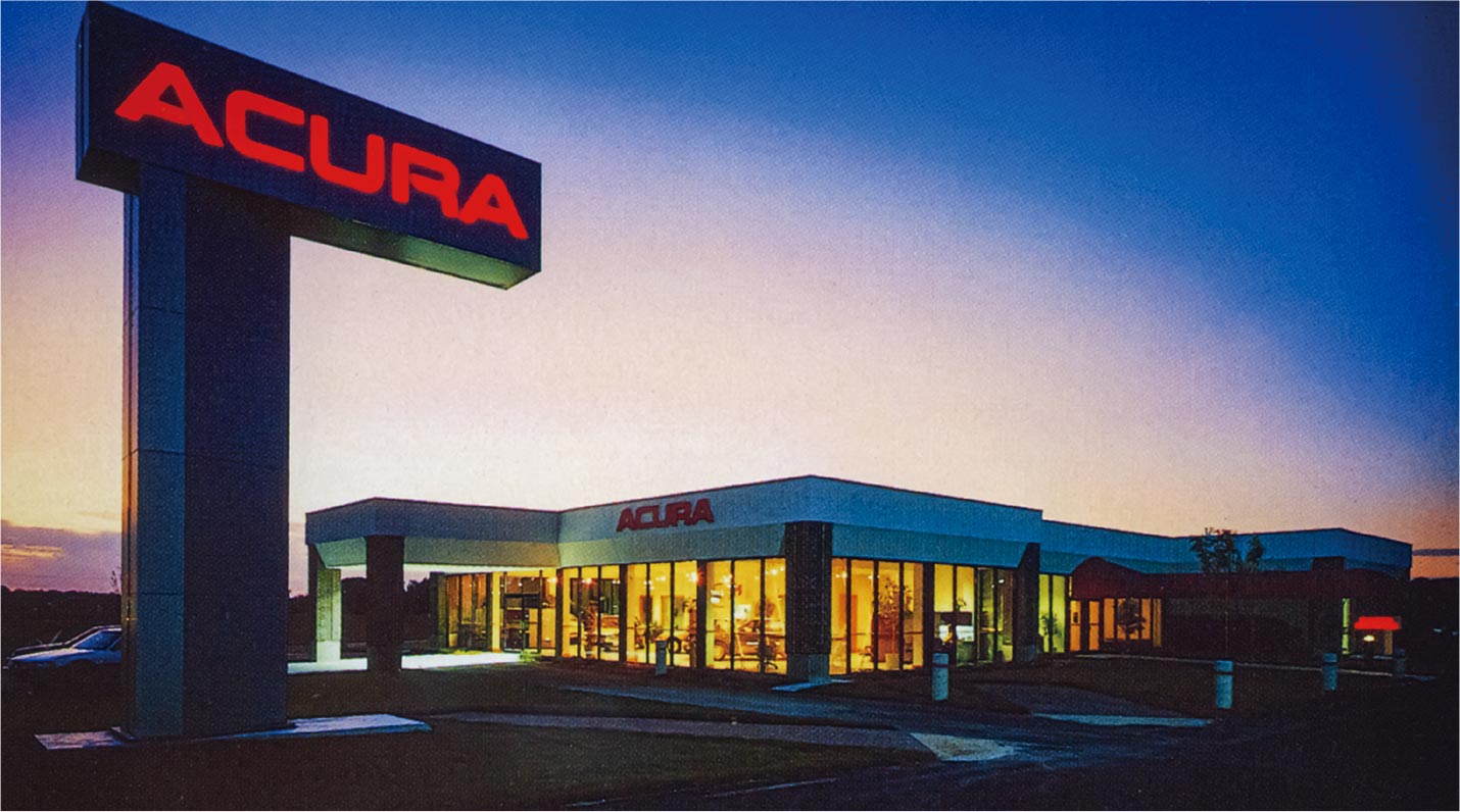 ACURA dealer (1989)