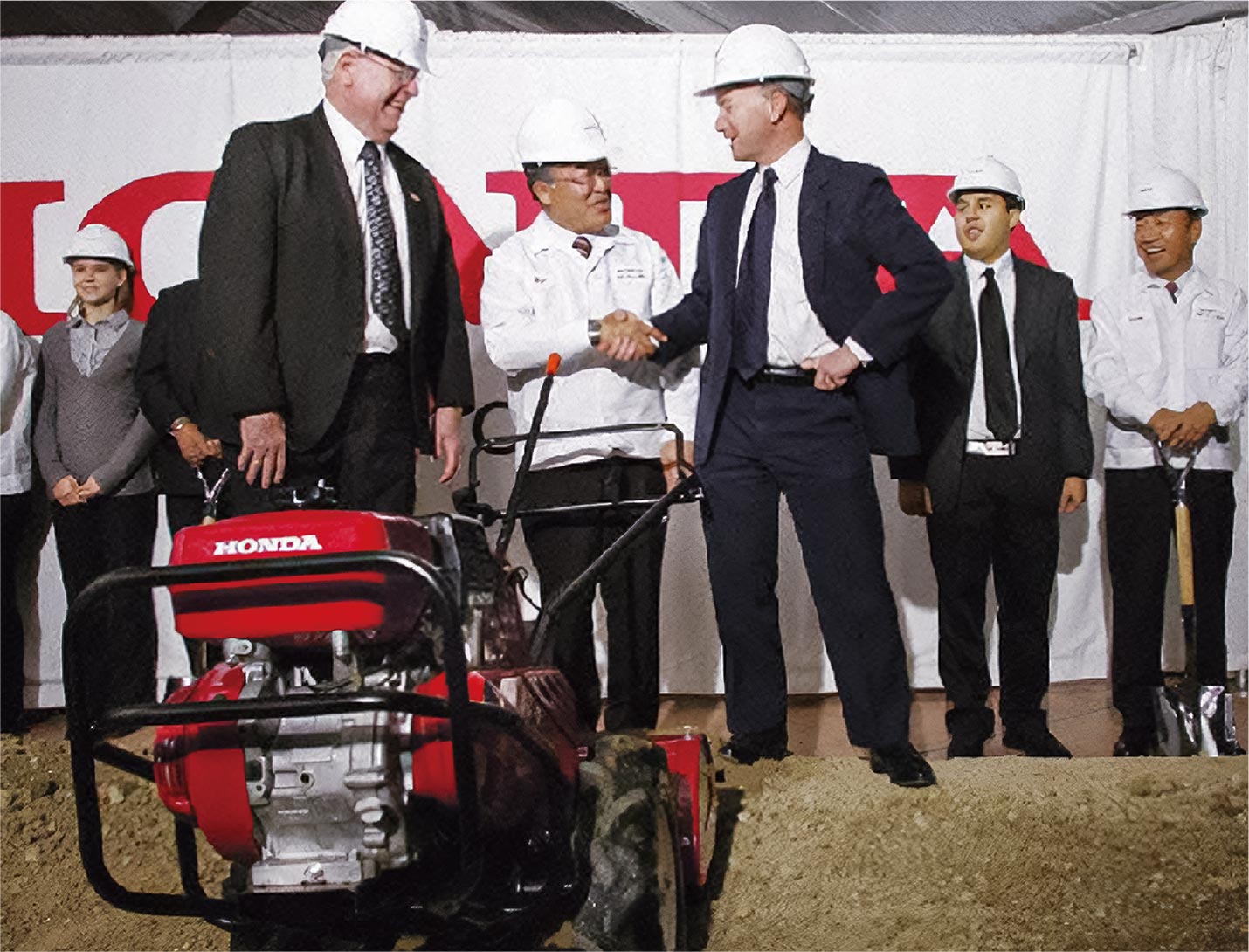 Construction begins on a new plant in Indiana, U.S.A.