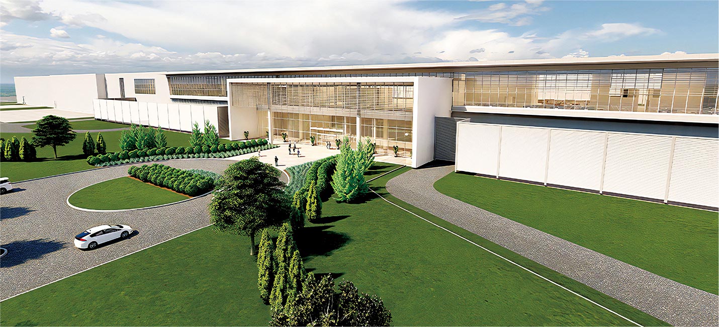 Lithium-ion battery plant through joint venture with LG Energy Solutions (as completed)