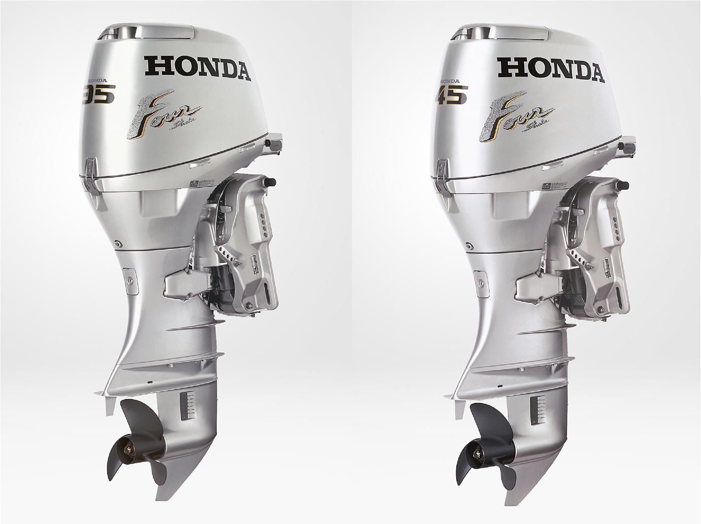 BF35A / BF45A established design that was unmistakably Honda.