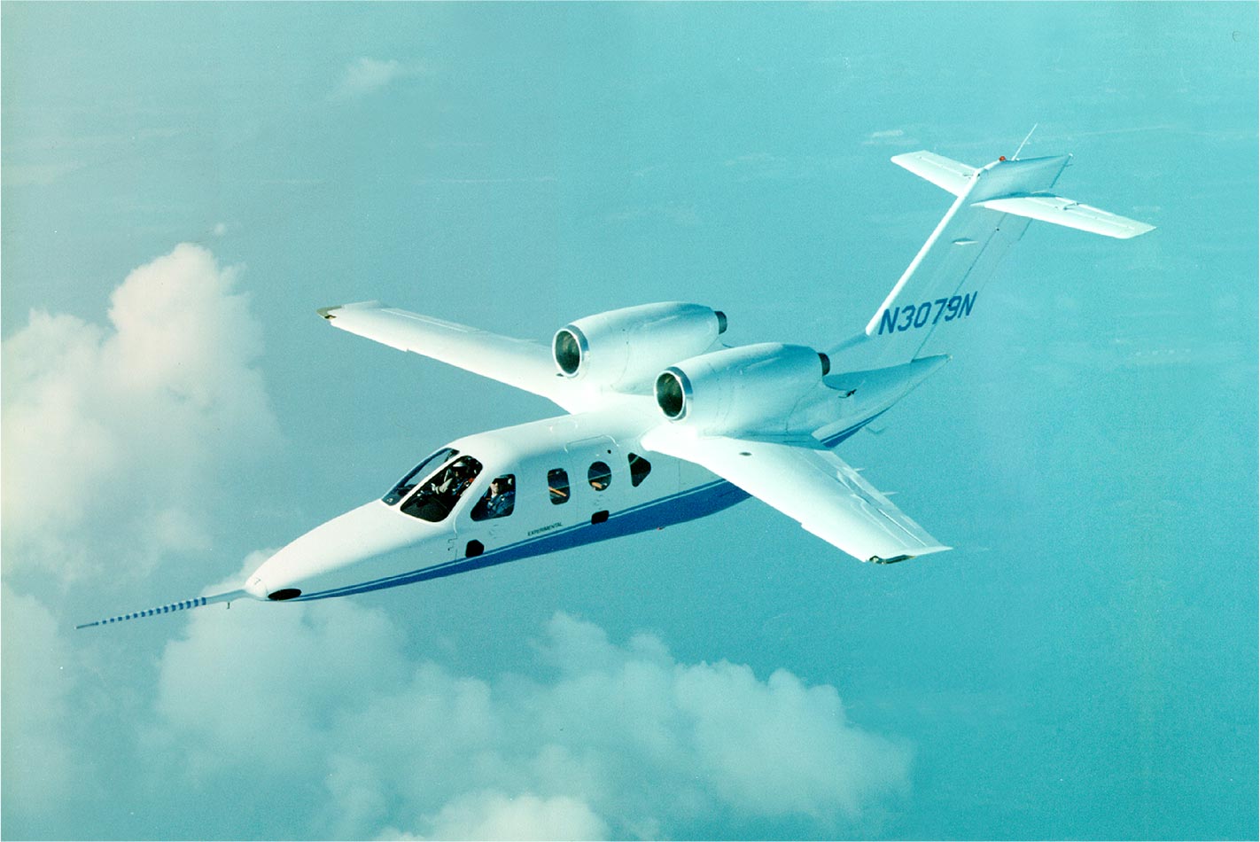 MH02, the world’s first all-composite business jet