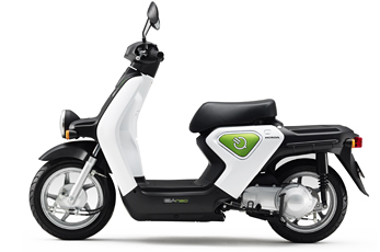 Making scooters that run on electricity instead of gasoline