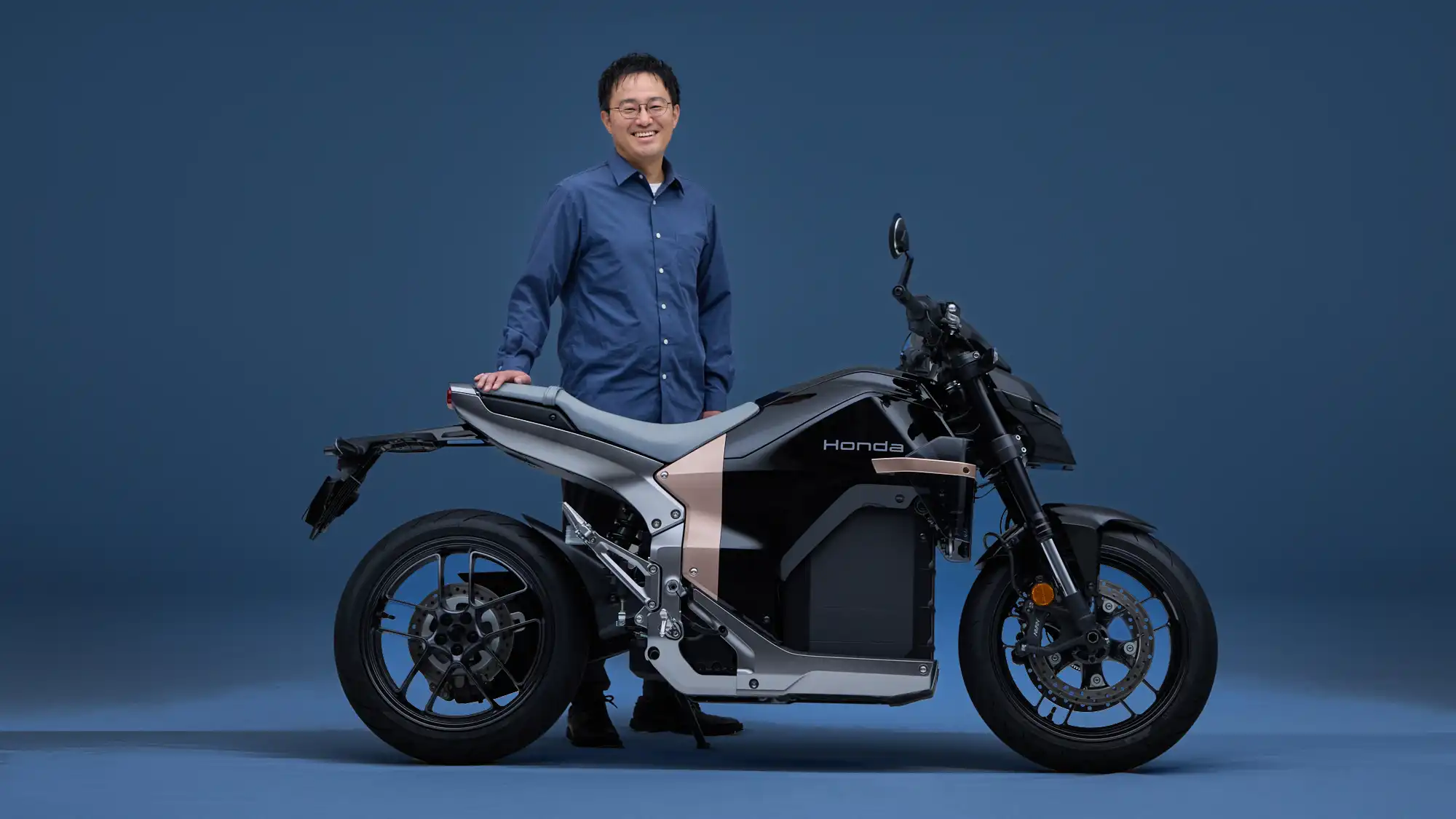 Design lead Tomoya Ohashi