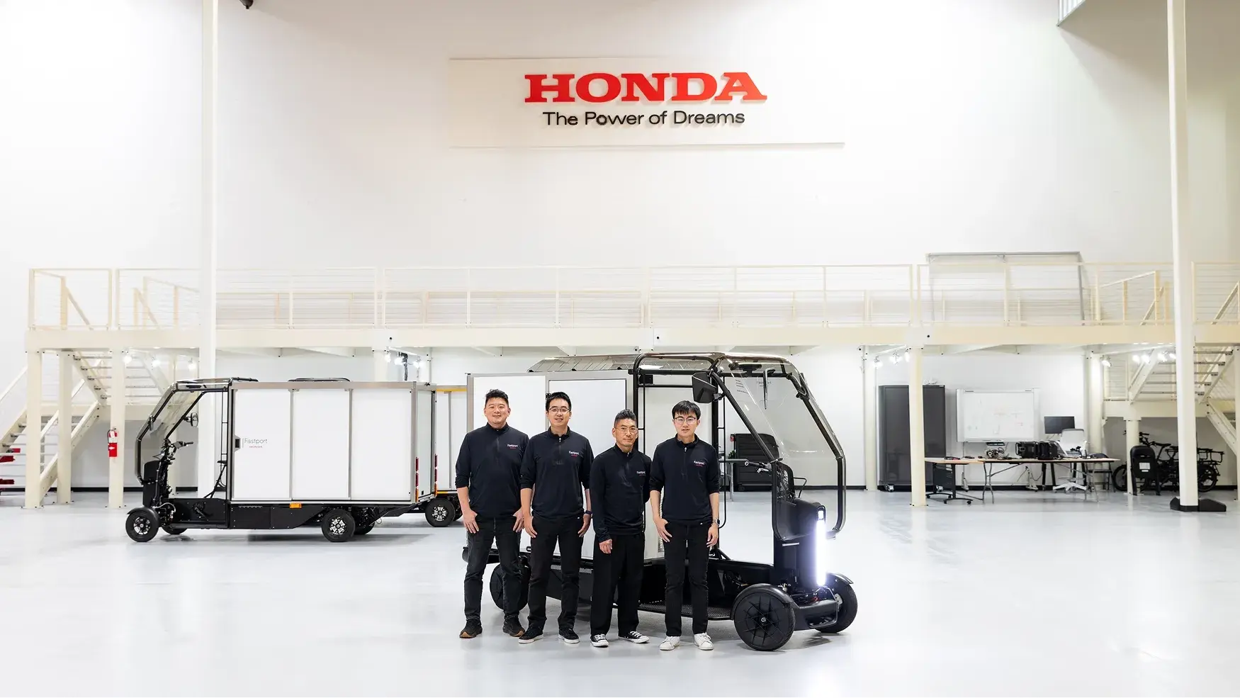 Fastport eQuad and designers