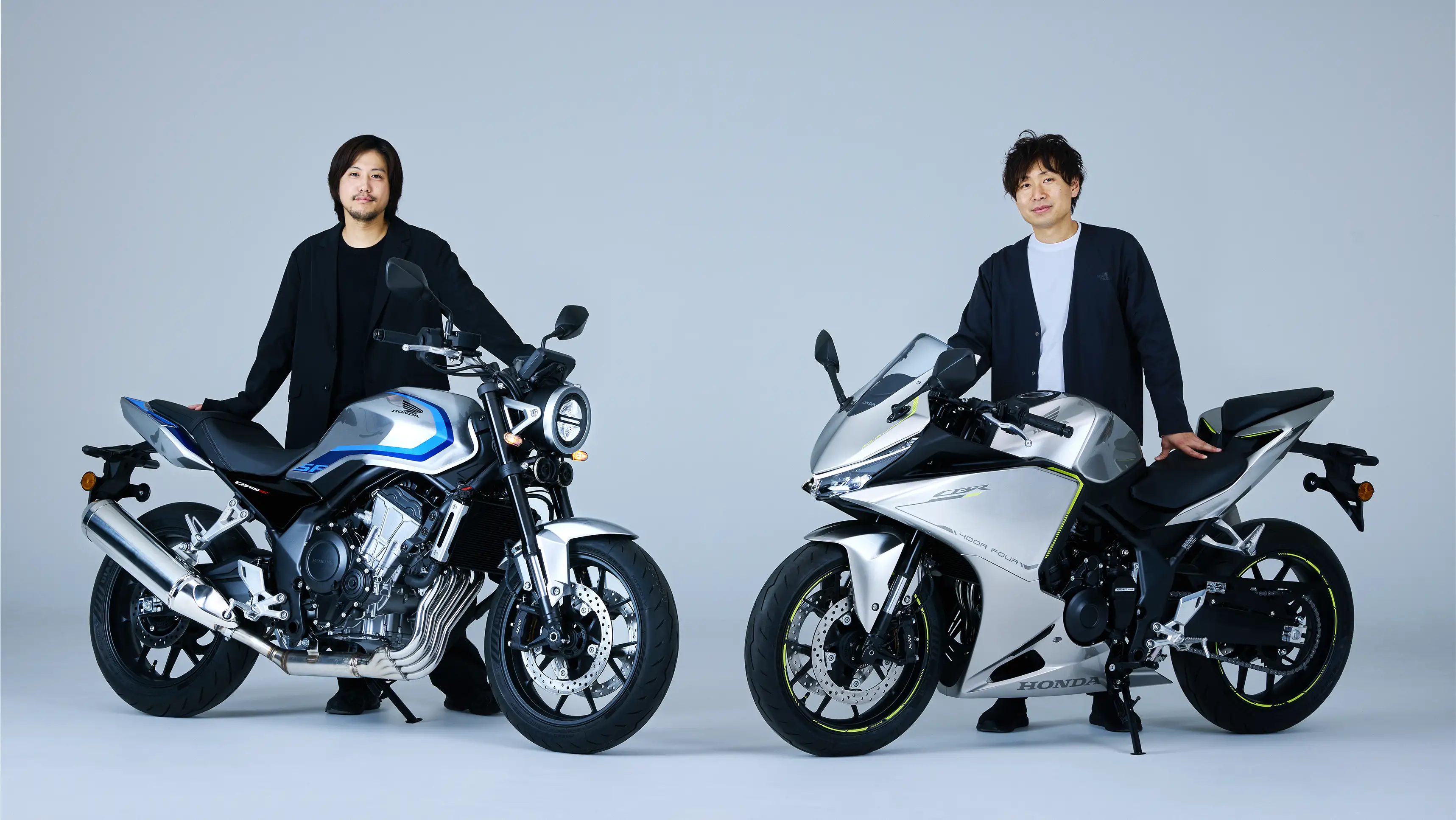 CB400 SUPER FOUR E-Clutch Concept and CBR400R FOUR E-Clutch Concept