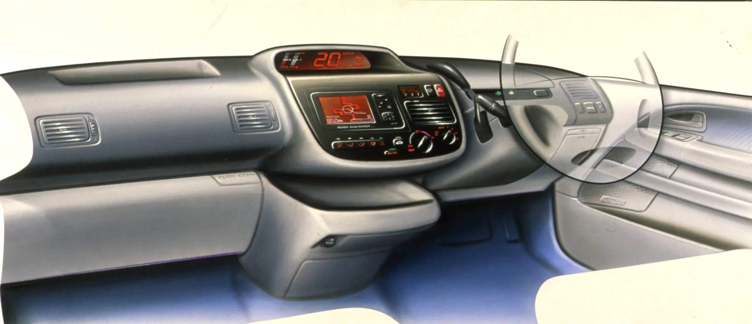 CR-V interior