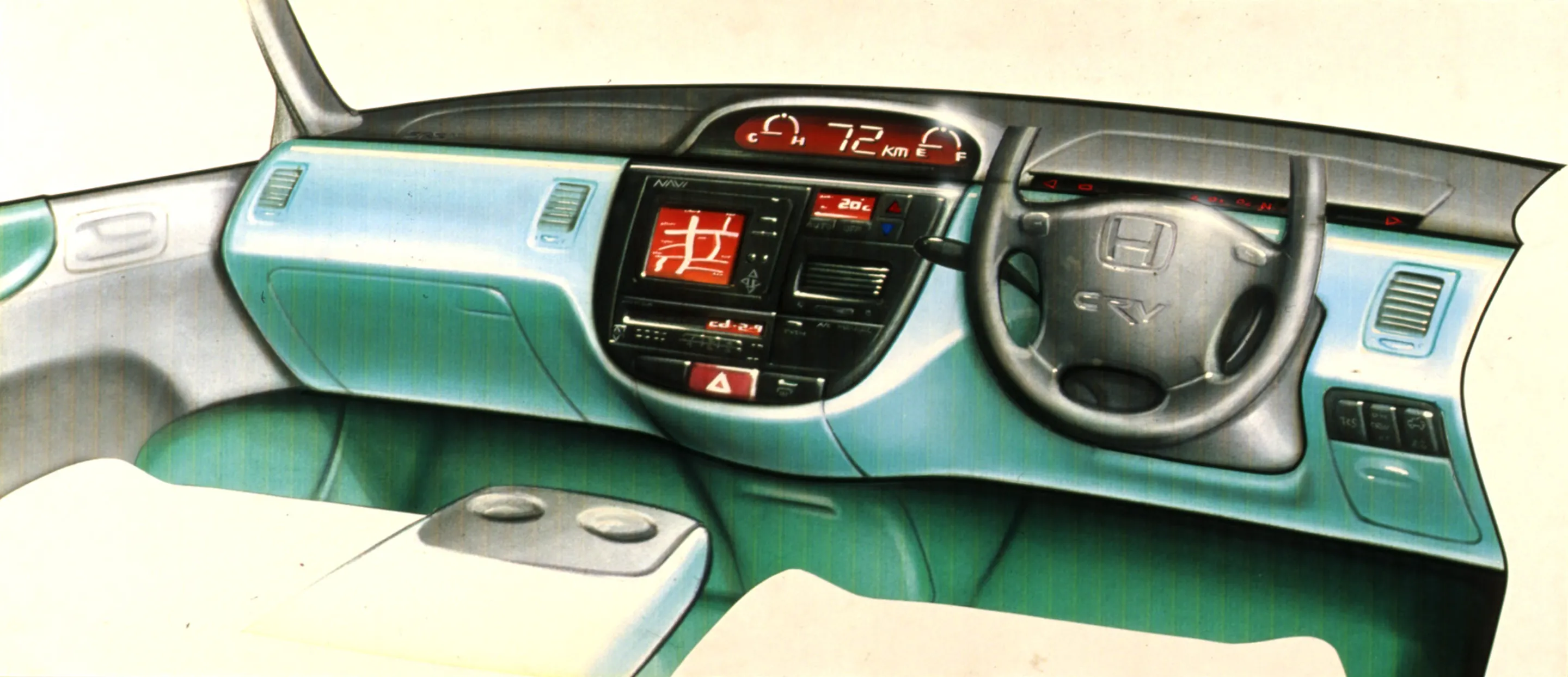 CR-V interior