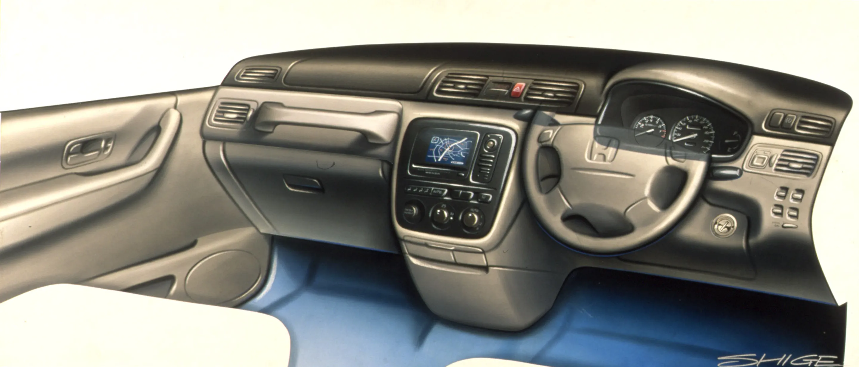 CR-V interior