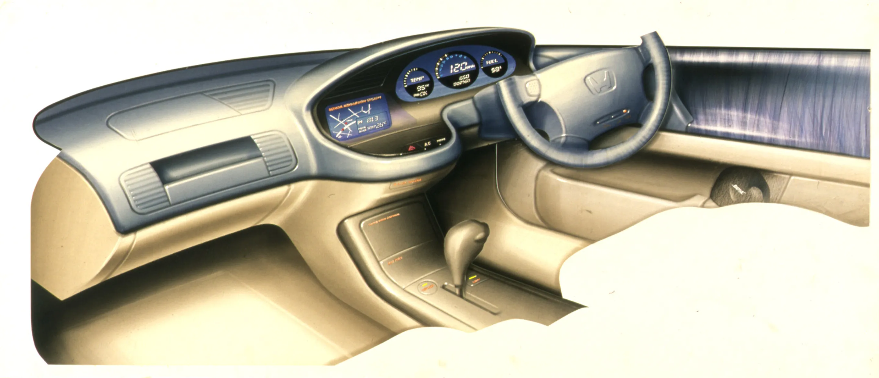 CR-V interior