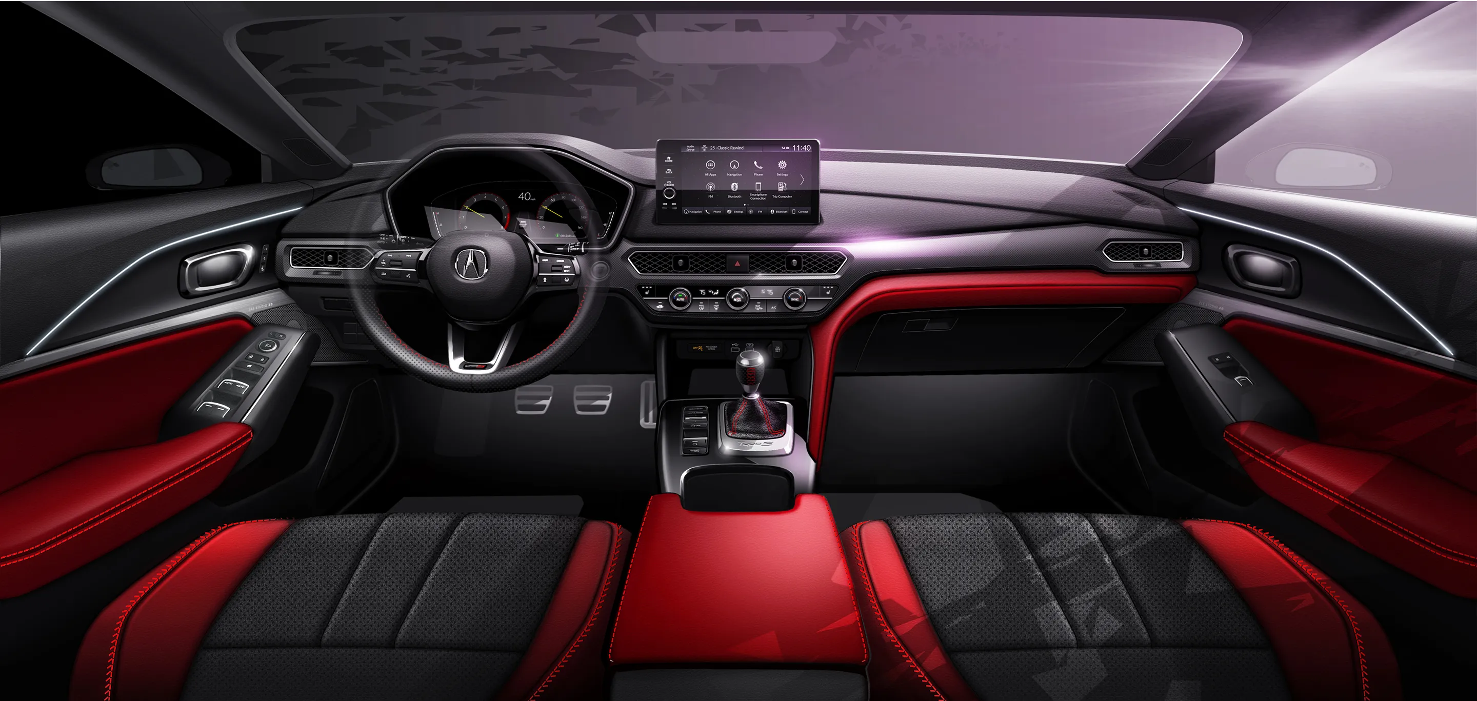 INTEGRA Type-s interior