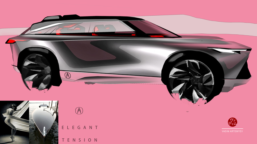 Acura’s Next Generation Design Sketch Project