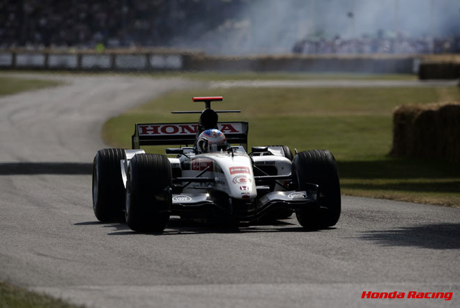 Jenson Button and B-A-R Honda 007