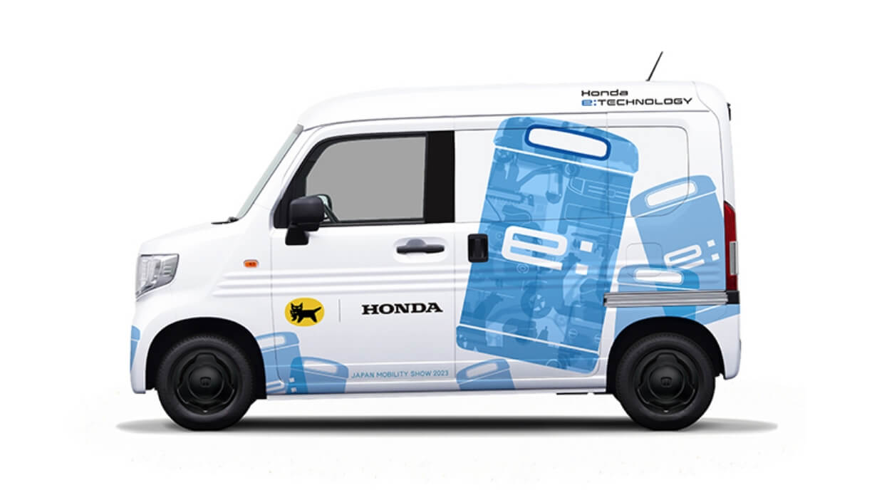 Verification testing of mini-EV for package pickup/delivery service begins