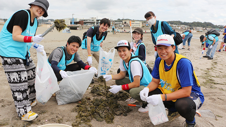 Honda Beach Cleanup Activity