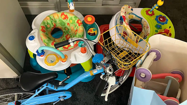 Associate Donations of Clothing and Toys