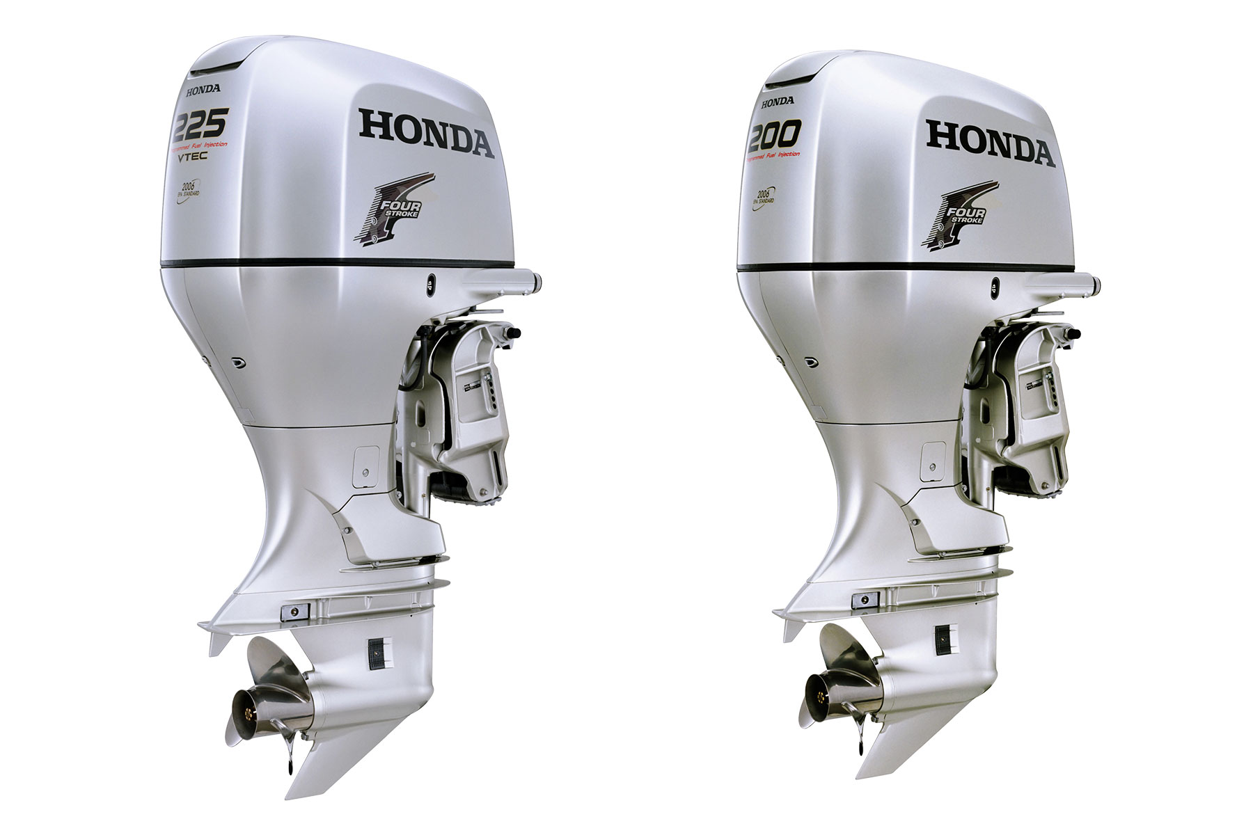 четырехтактные лодочные моторы Honda BF225 и BF200 с технологией VTEC