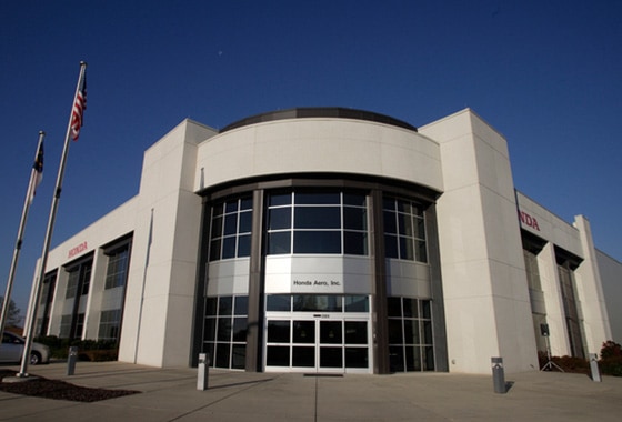 Honda Aero, Inc. main office and factory were completed. (Burlington, North Carolina).